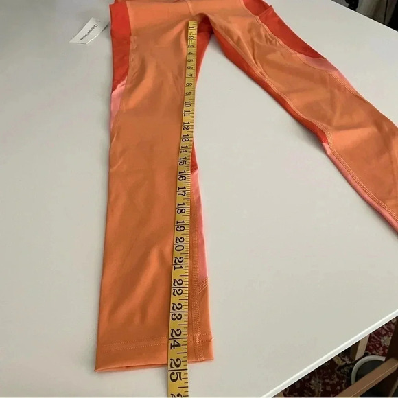 Outdoor Voices Zoom 7/8 Leggings XXS (Orange) Sunstone/Paprika/Peach Run Gym - Picture 8 of 15